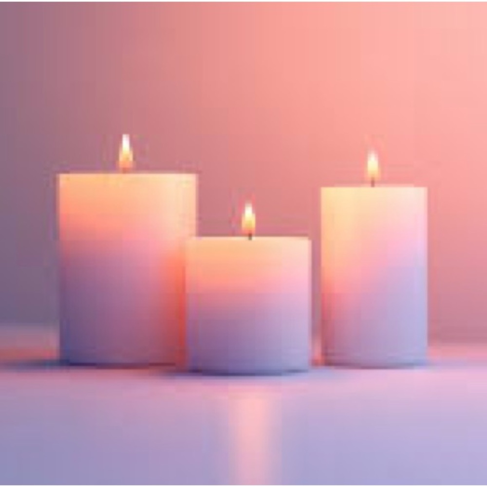 16oz Christmas Wreath Soy Candle | Holiday Pine Candle | December Candle - Picture 2 of 3